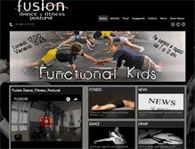 Tablet Screenshot of fusionpalestra.it